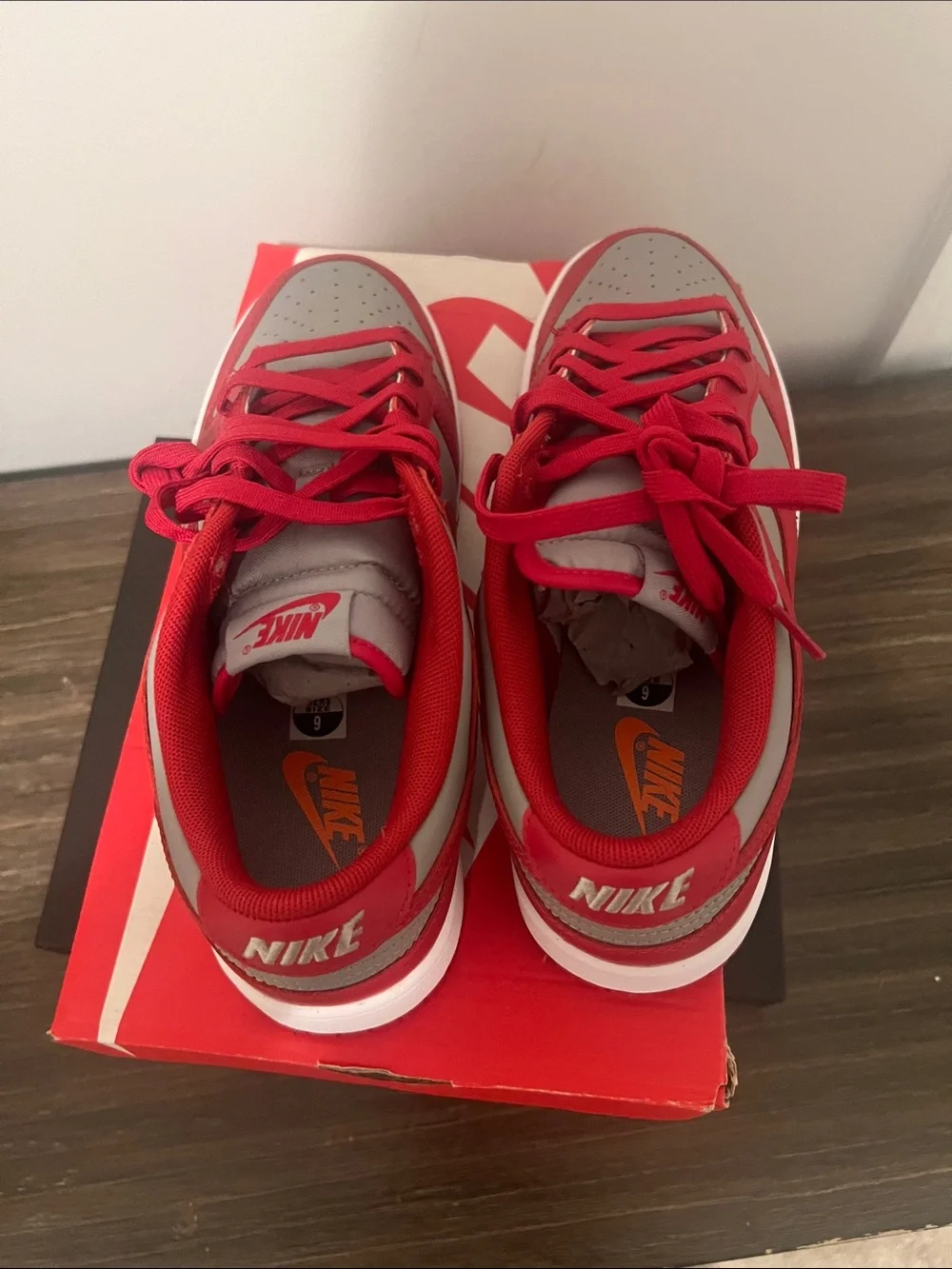Nike Dunk Low Retro UNLV(2021) - Red/Grey